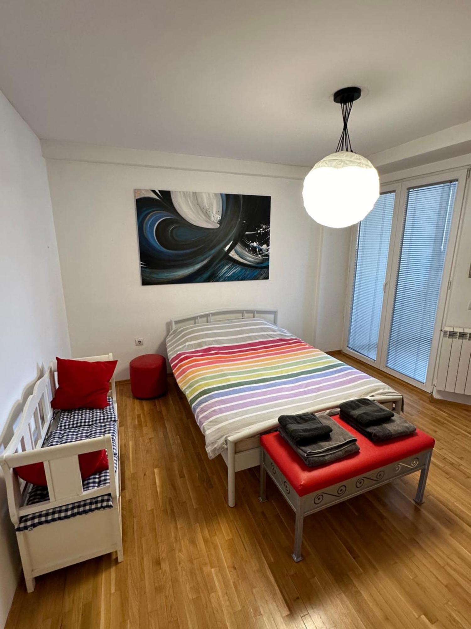 Grand Central Apartment Skopje Eksteriør bilde