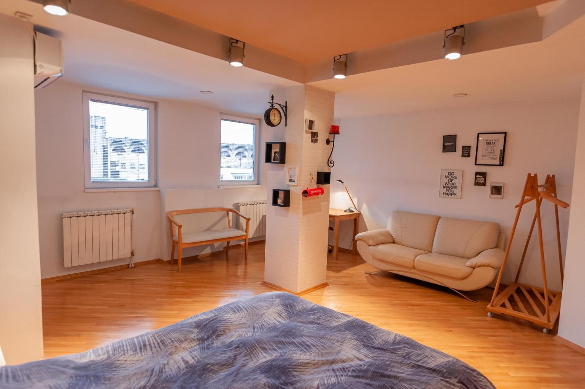 Grand Central Apartment Skopje Eksteriør bilde
