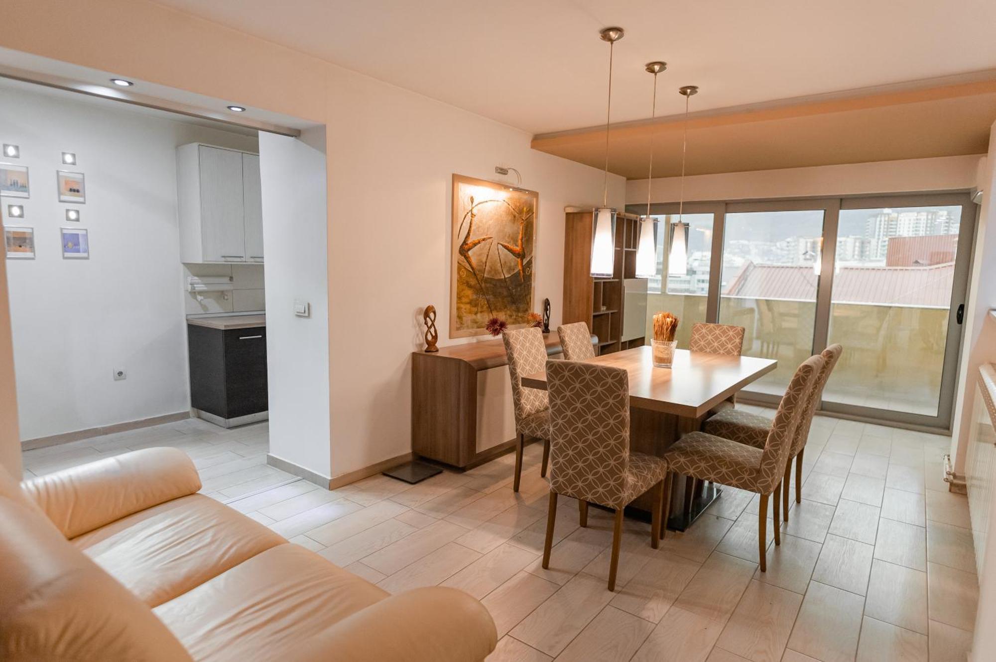Grand Central Apartment Skopje Eksteriør bilde