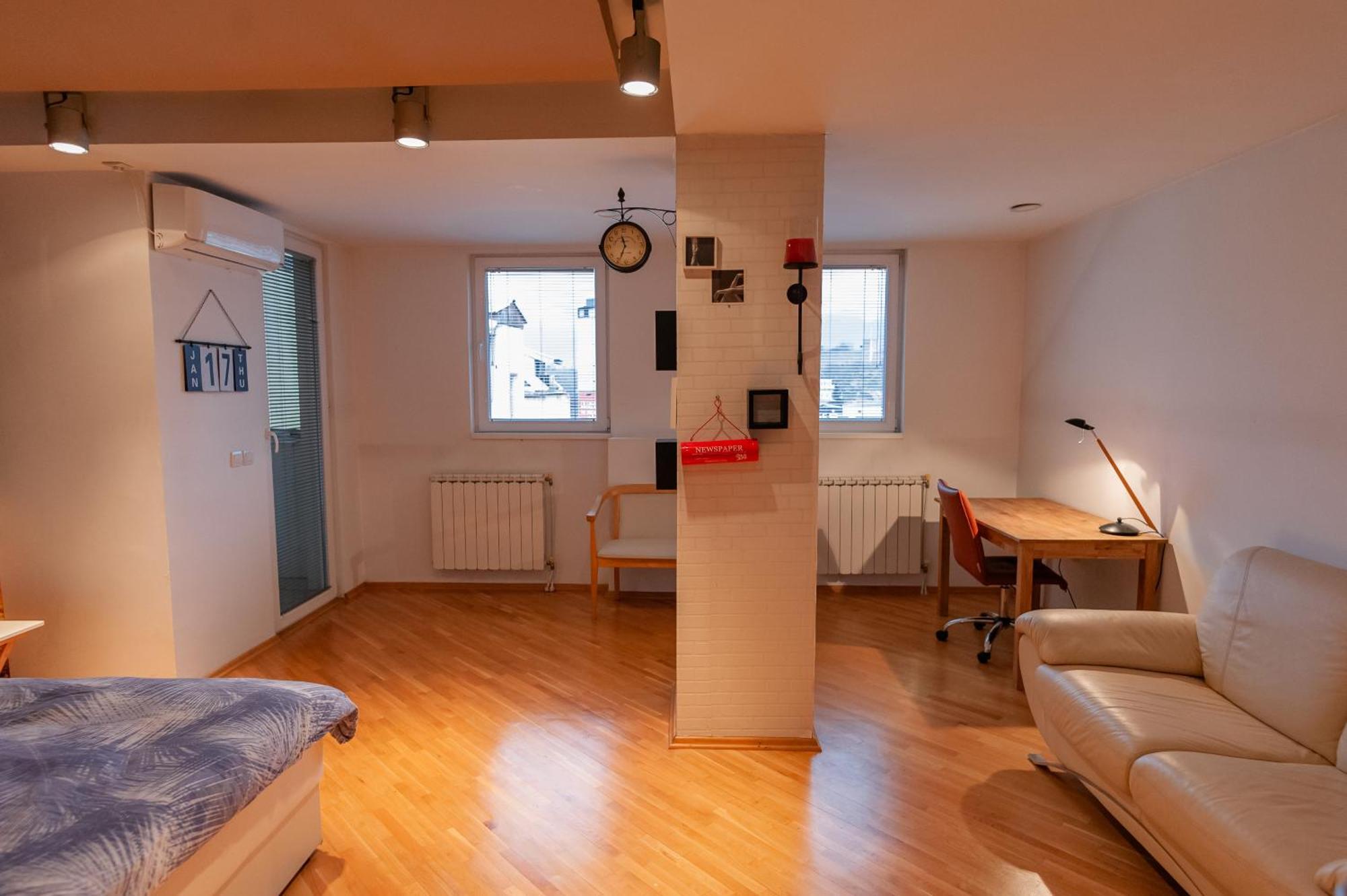 Grand Central Apartment Skopje Eksteriør bilde